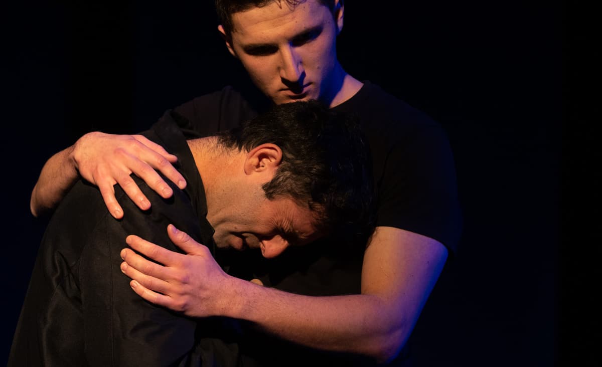 Image of Mosaic mosaic_observation Tom Stoppard and Theodor Herzl in Jerusalem