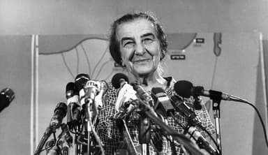 Israel Won the Yom Kippur War Because Golda Dug In Her Orthopedic Heels