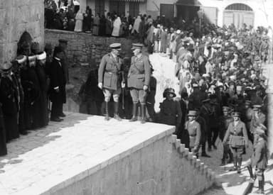 In Photos: The Story of the Liberation of Jerusalem a Century Ago
