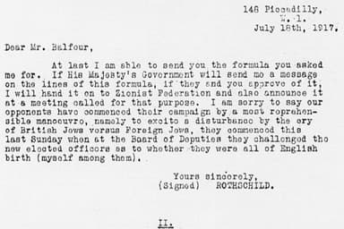 When American Jews Fought over the Balfour Declaration